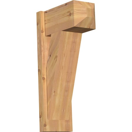 Ekena Millwork Traditional Craftsman Smooth Outlooker, Western Red Cedar, 7 1/2"W x 14"D x 26"H OUT08X14X26TRA04SWR